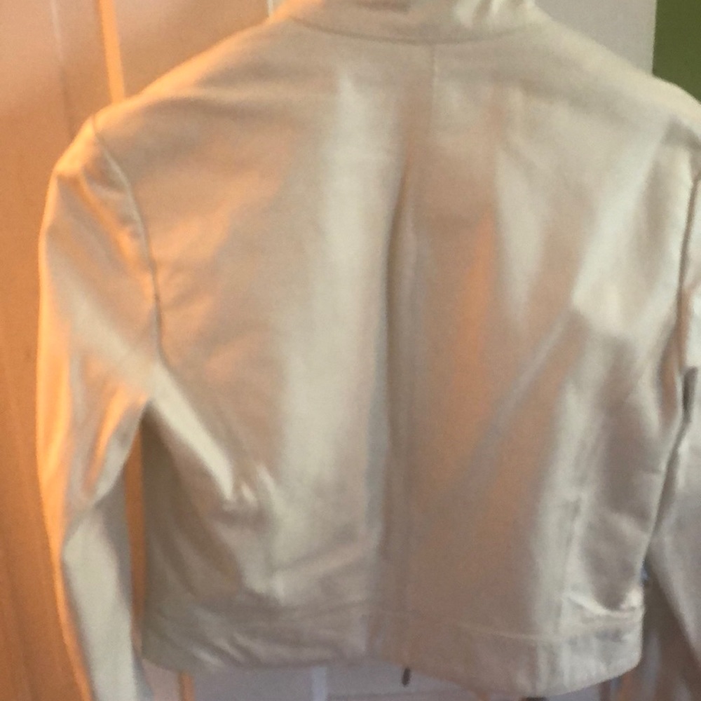 White Leather Jacket - image 6